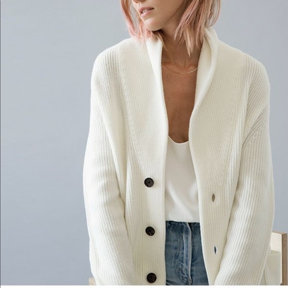 Everlane Sweaters - Everlane chunky knit wool cardigan
